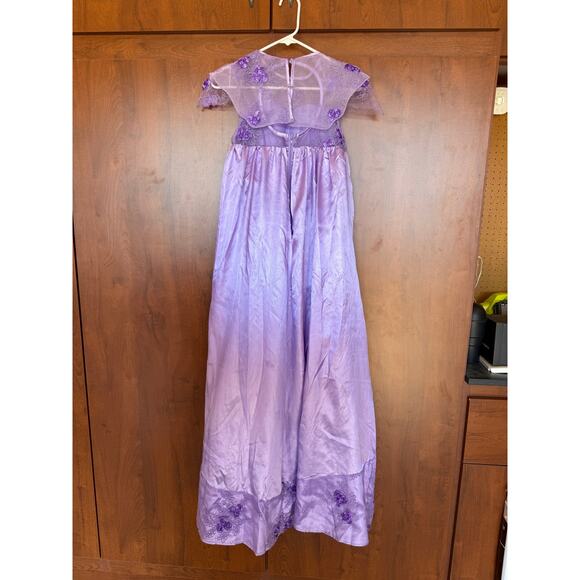 Disney Chasing Fireflies Descendents Mal Dress Girls Size 12 Halloween Costume - Picture 8 of 8